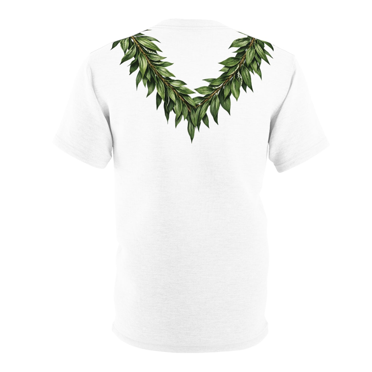 Kauai Maile Lei Shirt Hawaiian Royal Inspired Tee  BRADA Hawaii Maile Mokihana Design Island Heritage Apparel